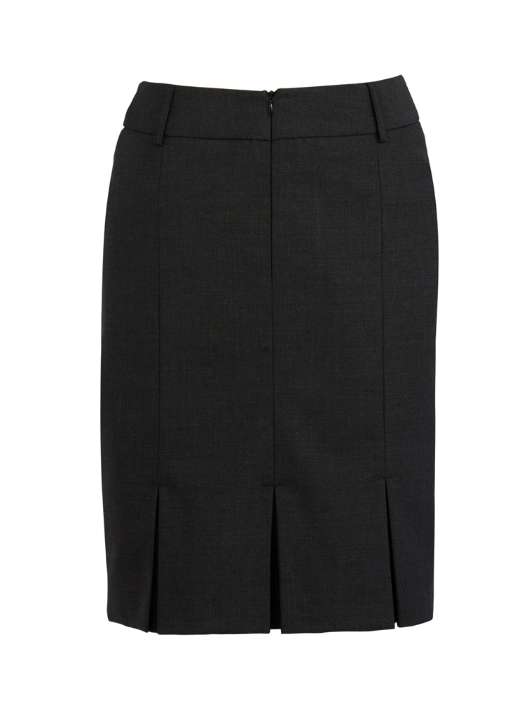 24015 Womens Comfort Wool Stretch Multi-Pleat Skirt