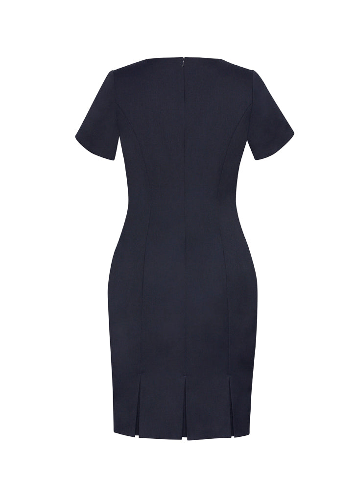 30112 Womens Cool Stretch Short Sleeve Shift Dress
