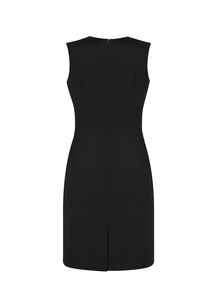 30121 Womens Cool Stretch Sleeveless V-Neck Dress