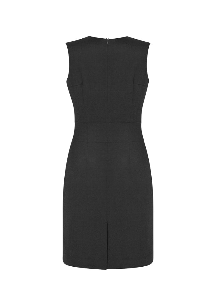 30121 Womens Cool Stretch Sleeveless V-Neck Dress