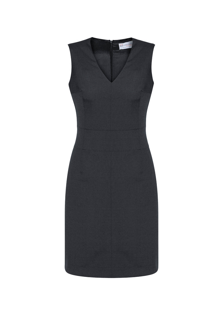 30121 Womens Cool Stretch Sleeveless V-Neck Dress