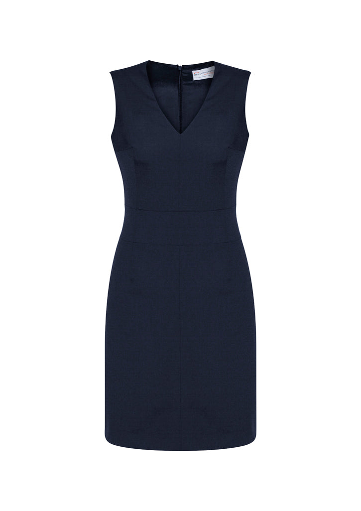 30121 Womens Cool Stretch Sleeveless V-Neck Dress