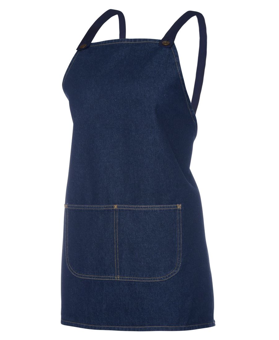 JB's Cross Back 65x71 Bib Denim Apron