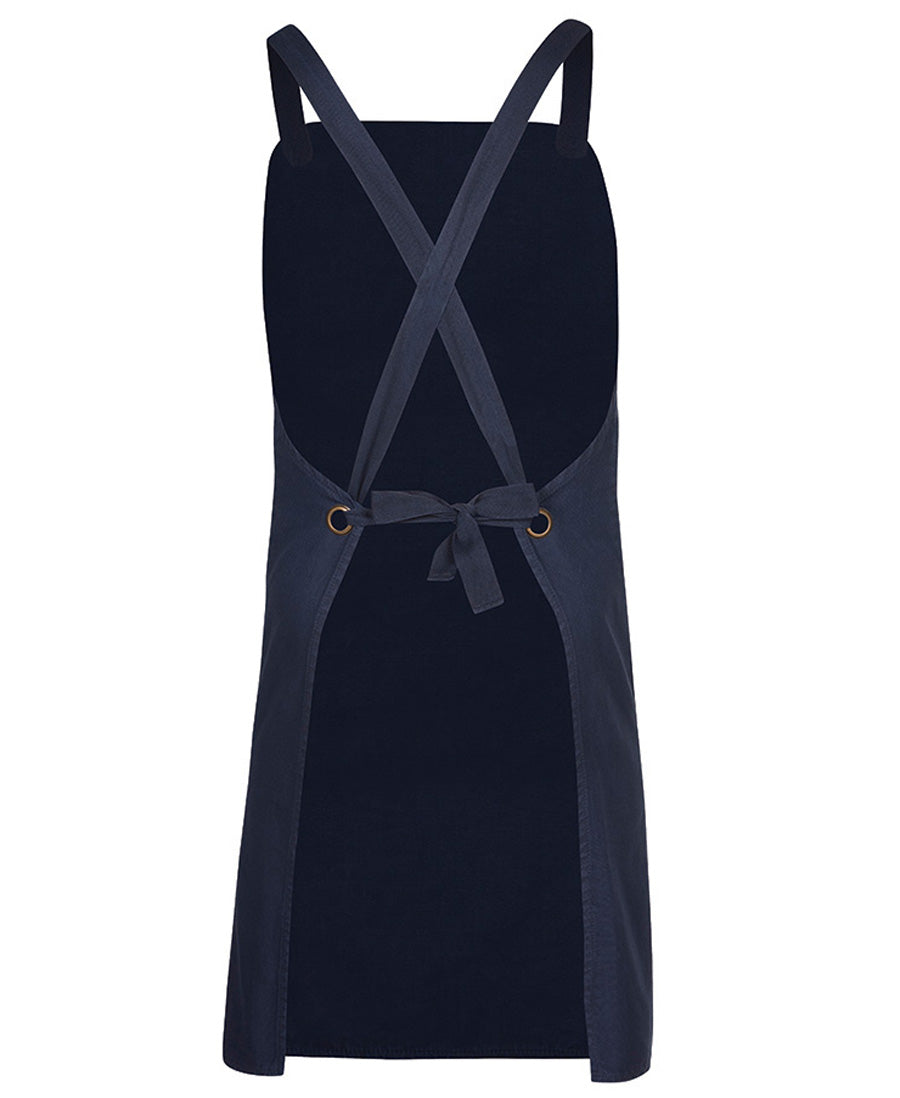 JB's Cross Back Canvas Apron - Navy