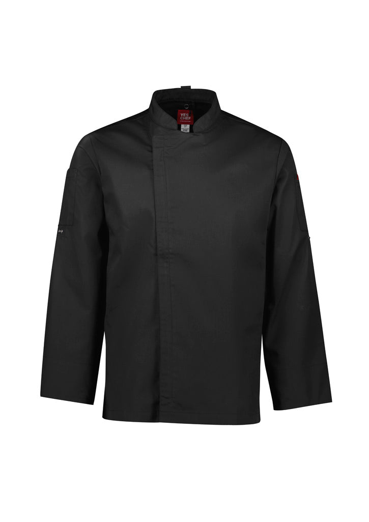 CH330ML Mens Alfresco Long Sleeve Chef Jacket