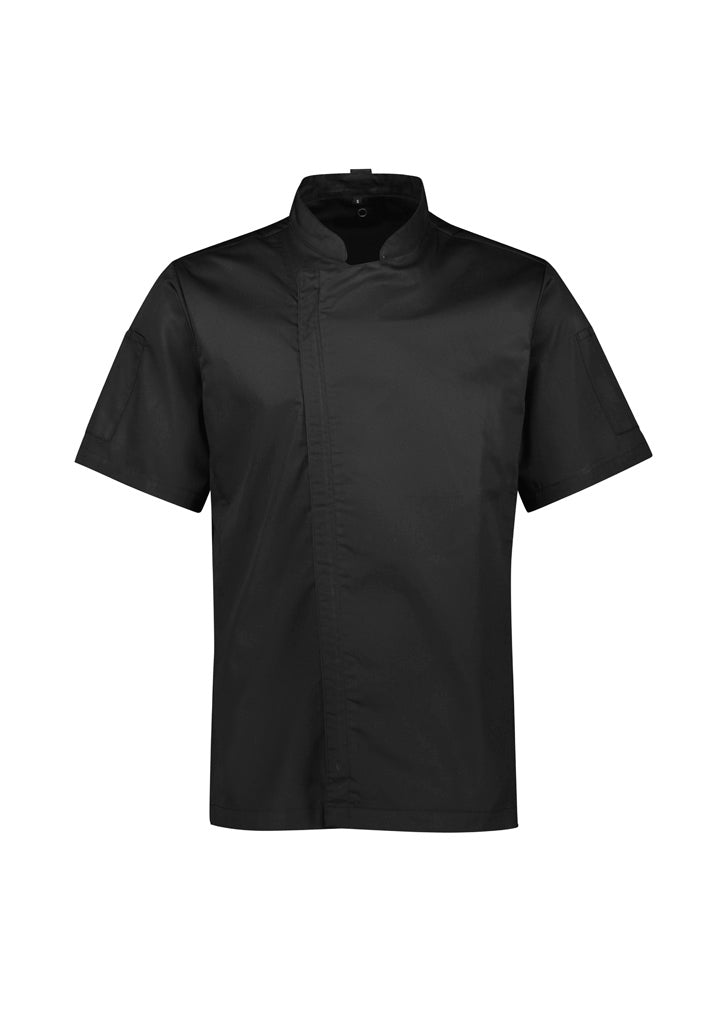 CH330MS Mens Alfresco Short Sleeve Chef Jacket