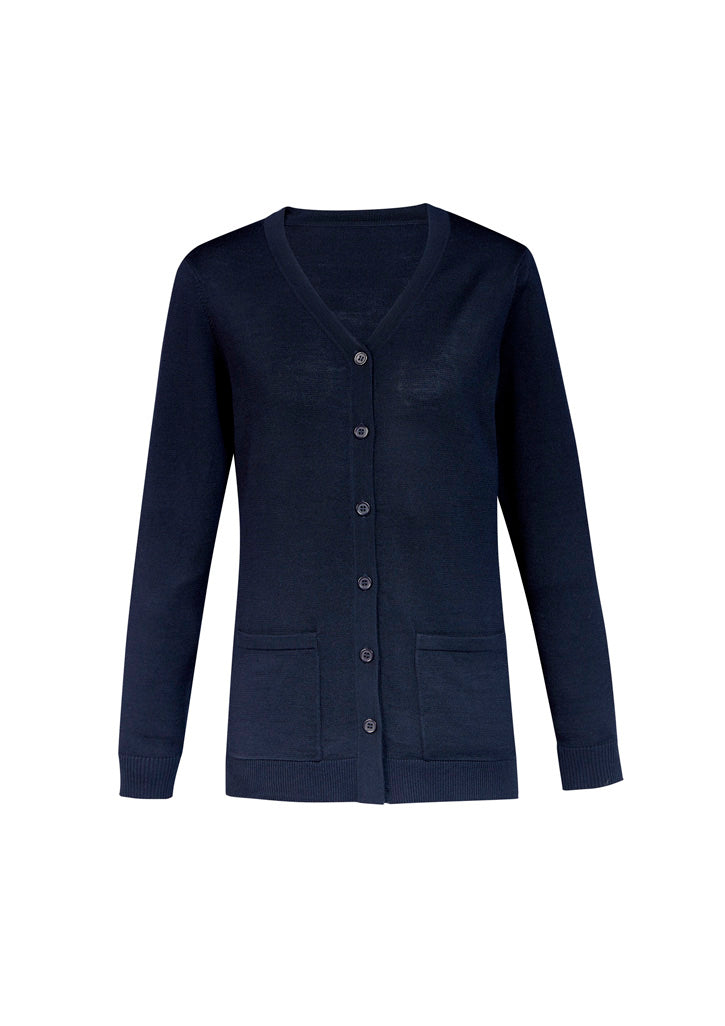 CK045LC Womens Button Front Knit Cardigan