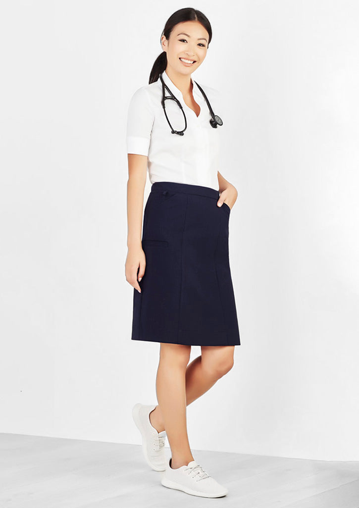 CL956LS Womens Comfort Waist Cargo Skirt