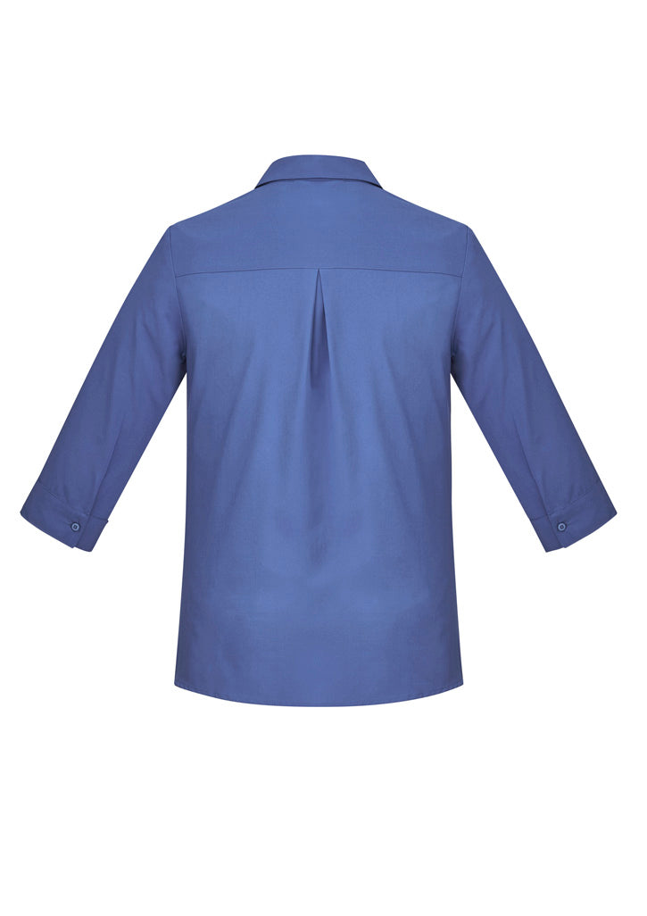 CS951LT Womens Florence Plain 3/4 Sleeve Shirt