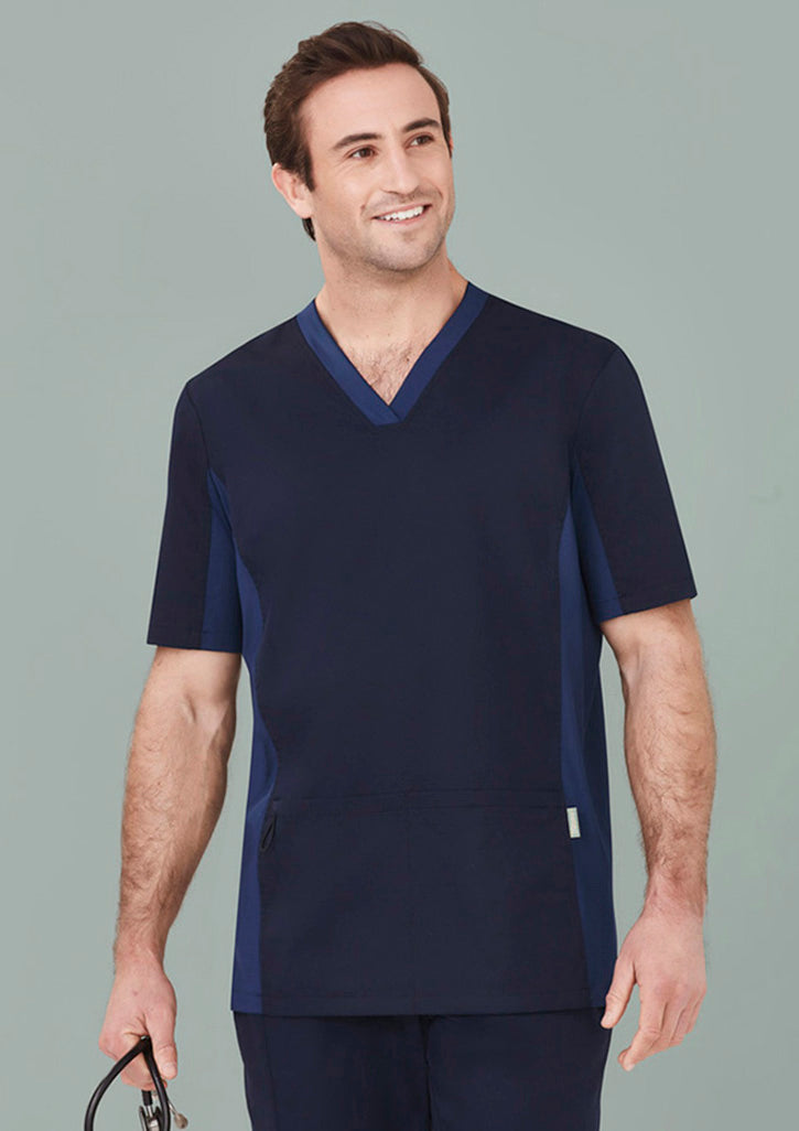 CST043MS Riley Mens V-Neck Scrub Top