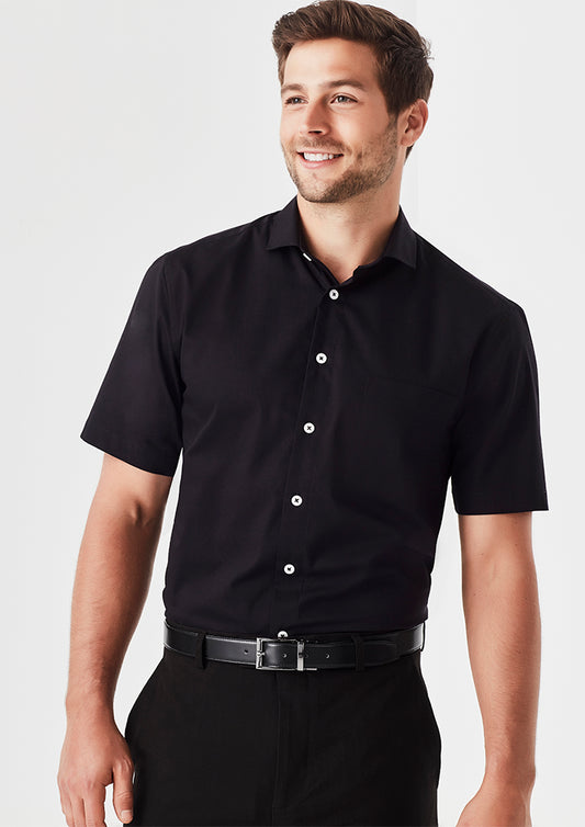 RS968MS Mens Charlie Classic Fit Short Sleeve Shirt