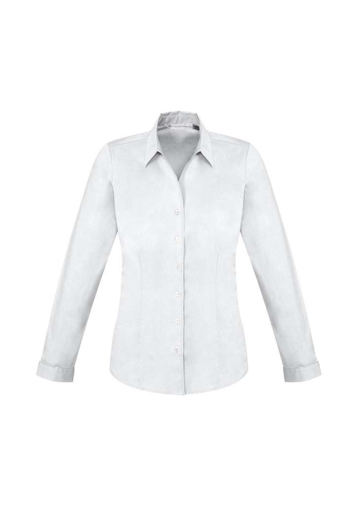 S770LL Monaco Ladies L/S Shirt - White