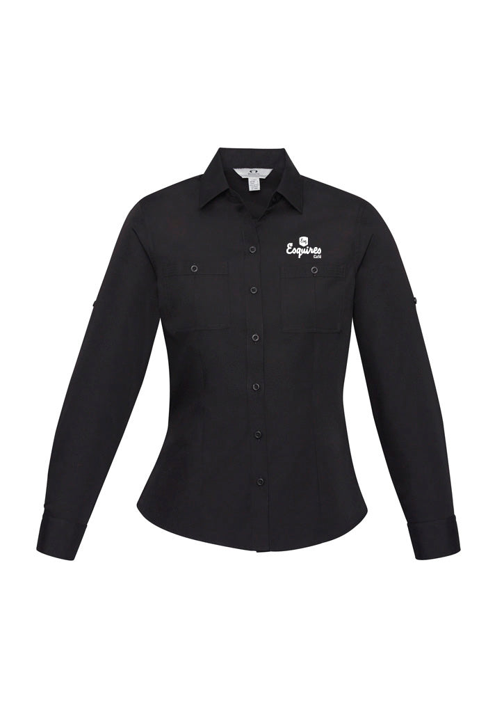Ladies L/S Shirt - Black
