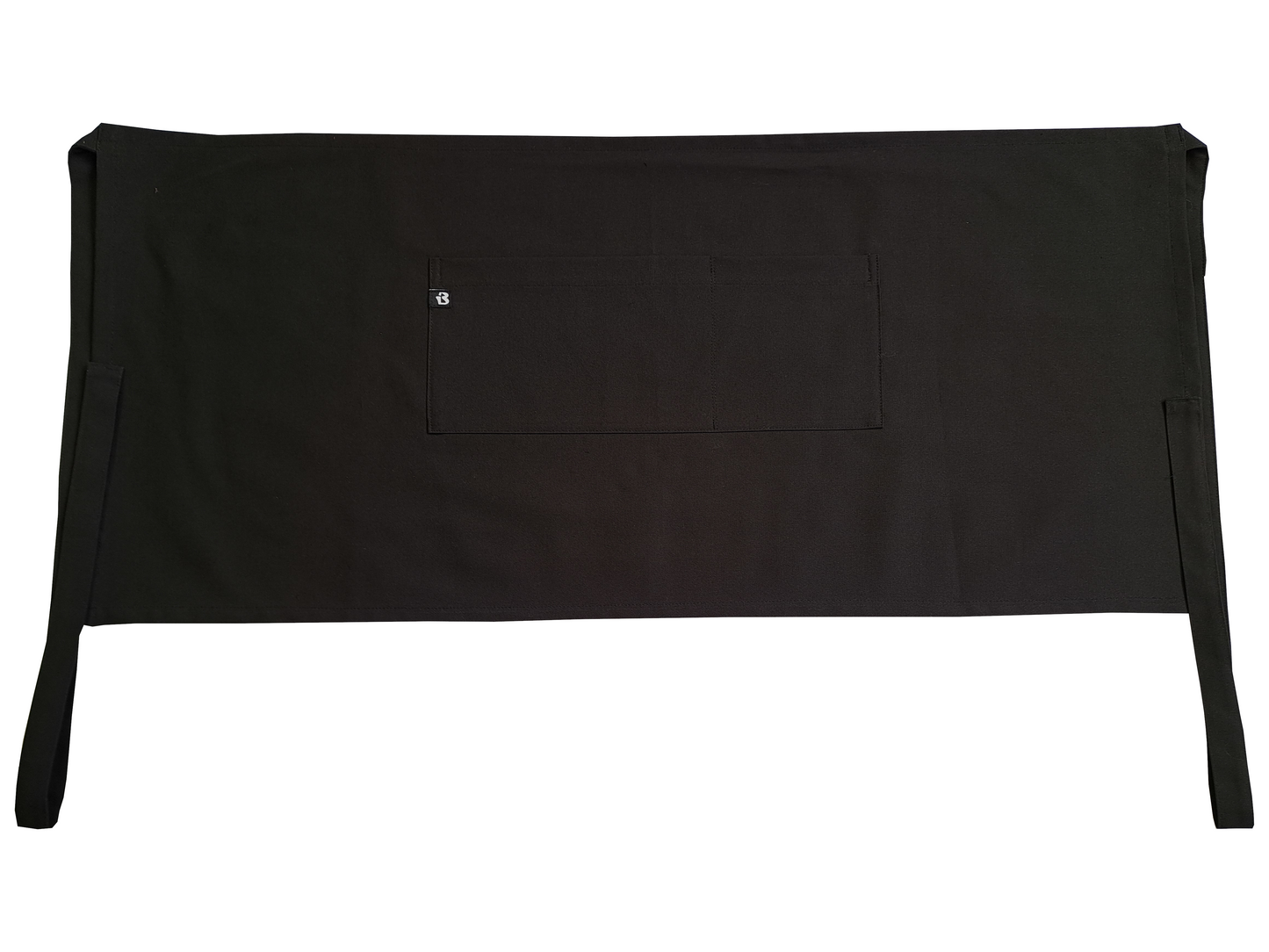 Canvas Couture Waist Apron - Black