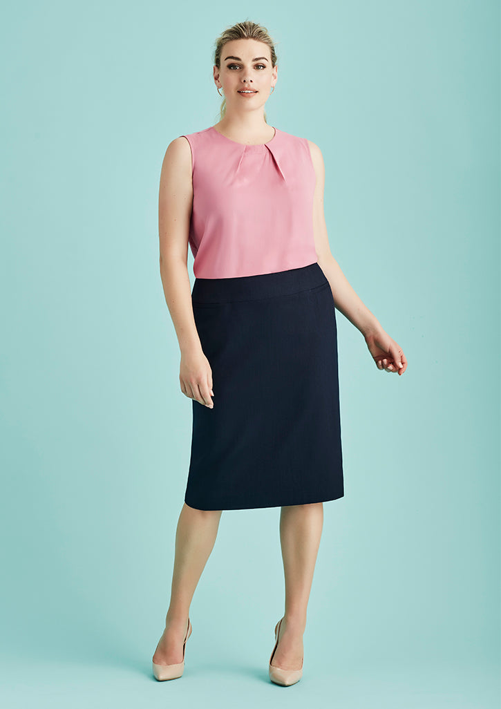 Womens Relaxed Fit Skirt - Navy