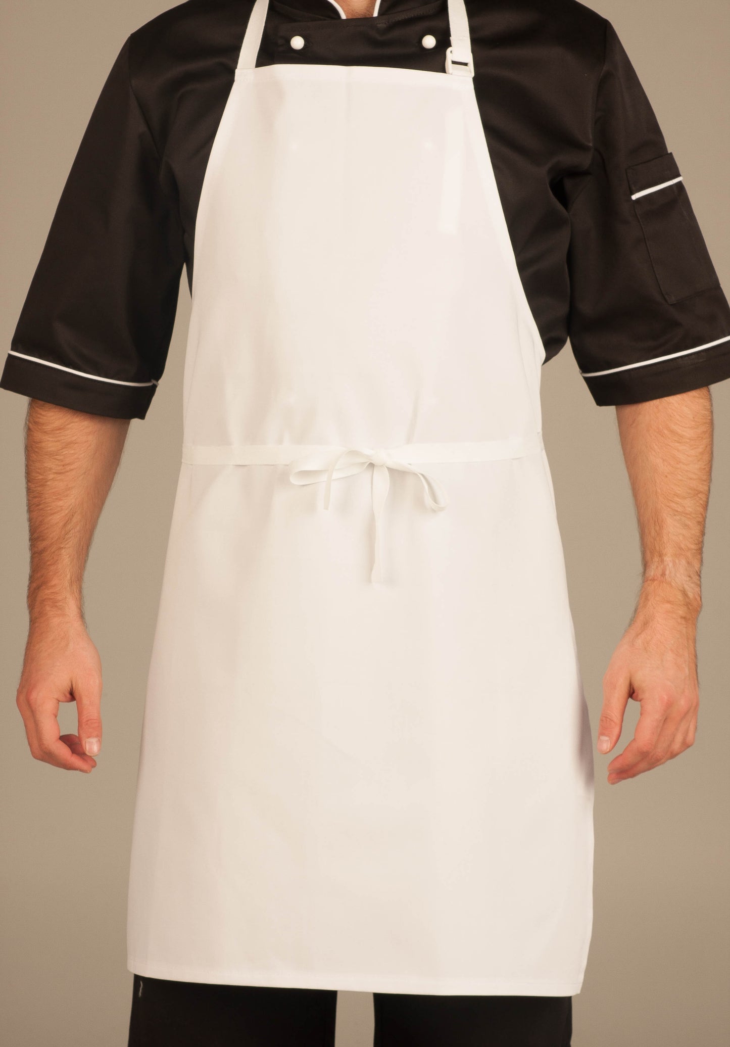 White bib apron - Bakery