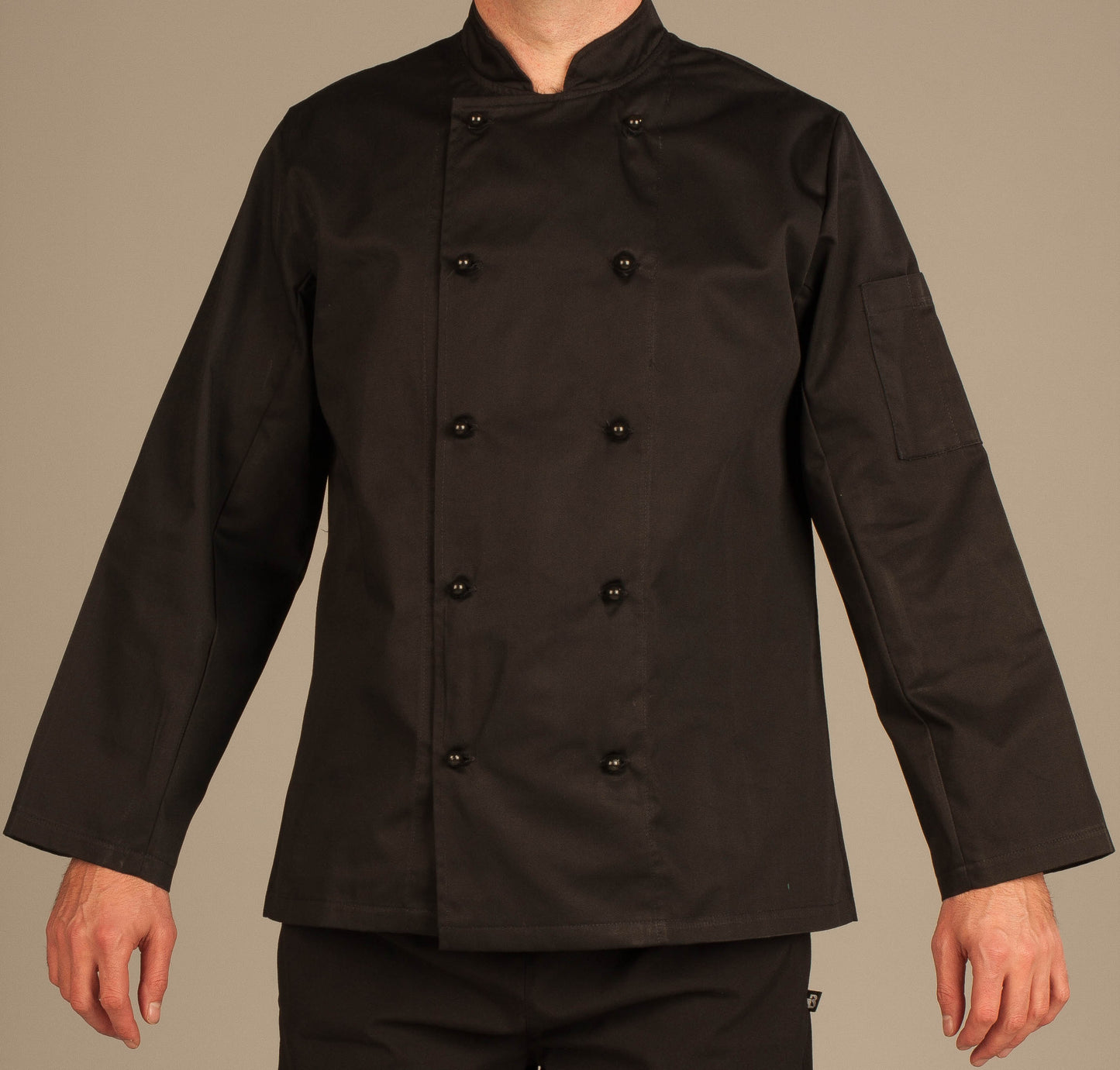 James Chef Jacket - Long Sleeves black or white