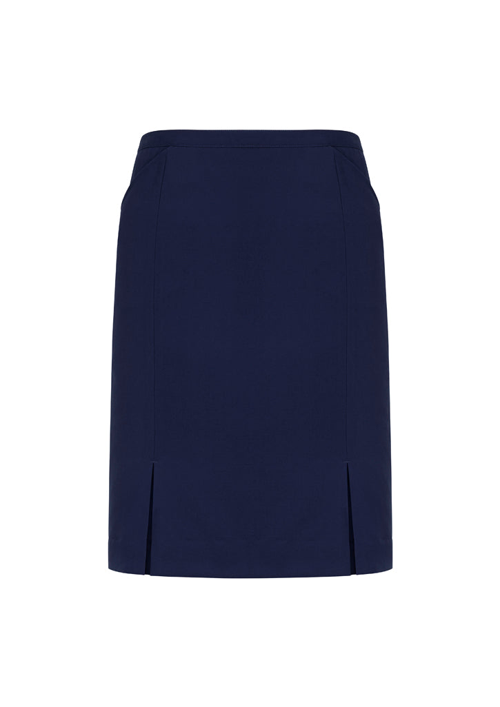 20720 Womens Siena Front Pleat Detail Straight Skirt