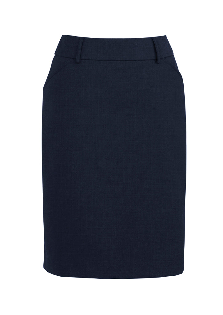 24015 Womens Comfort Wool Stretch Multi-Pleat Skirt