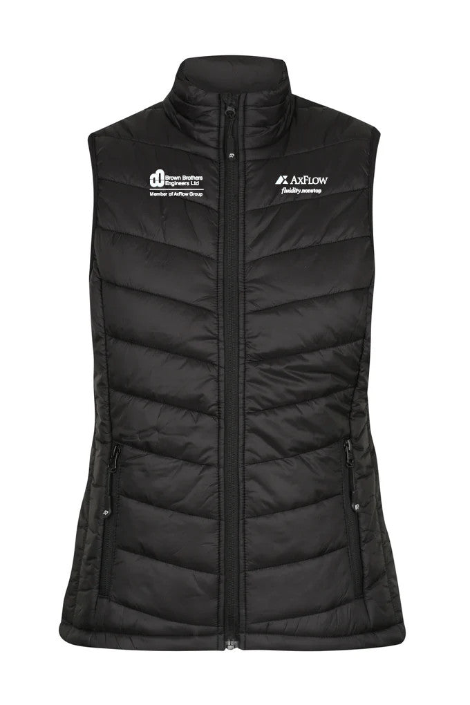 Ladies Snowy Vest Black