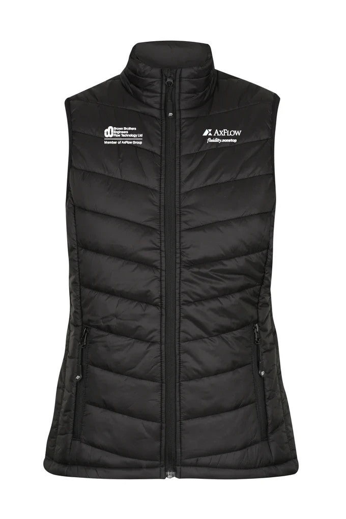 Ladies Snowy Vest Black