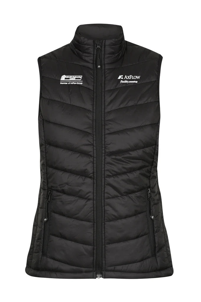 Ladies Snowy Vest Black