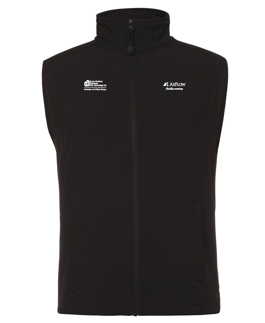 Layer Soft Shell Vest Black