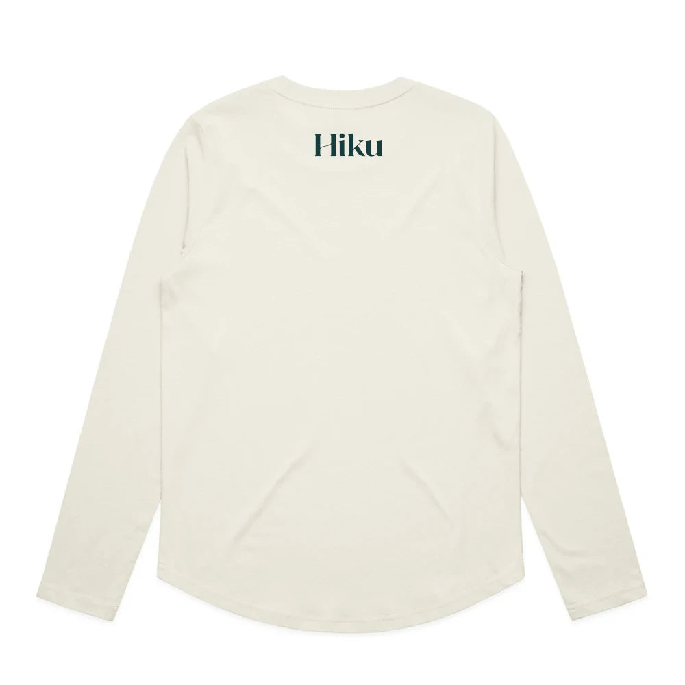 Ecru L/S T - Female "Hiku"