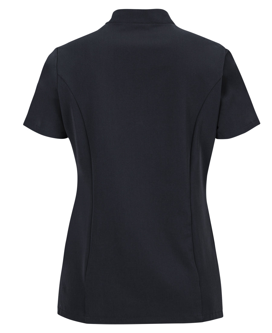 JB's Ladies Mandarin Collar Scrub Top