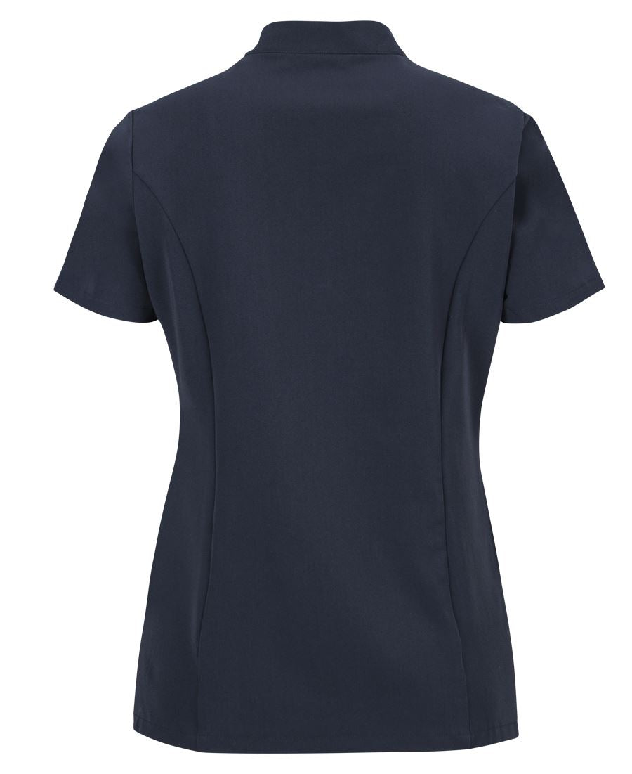 JB's Ladies Mandarin Collar Scrub Top