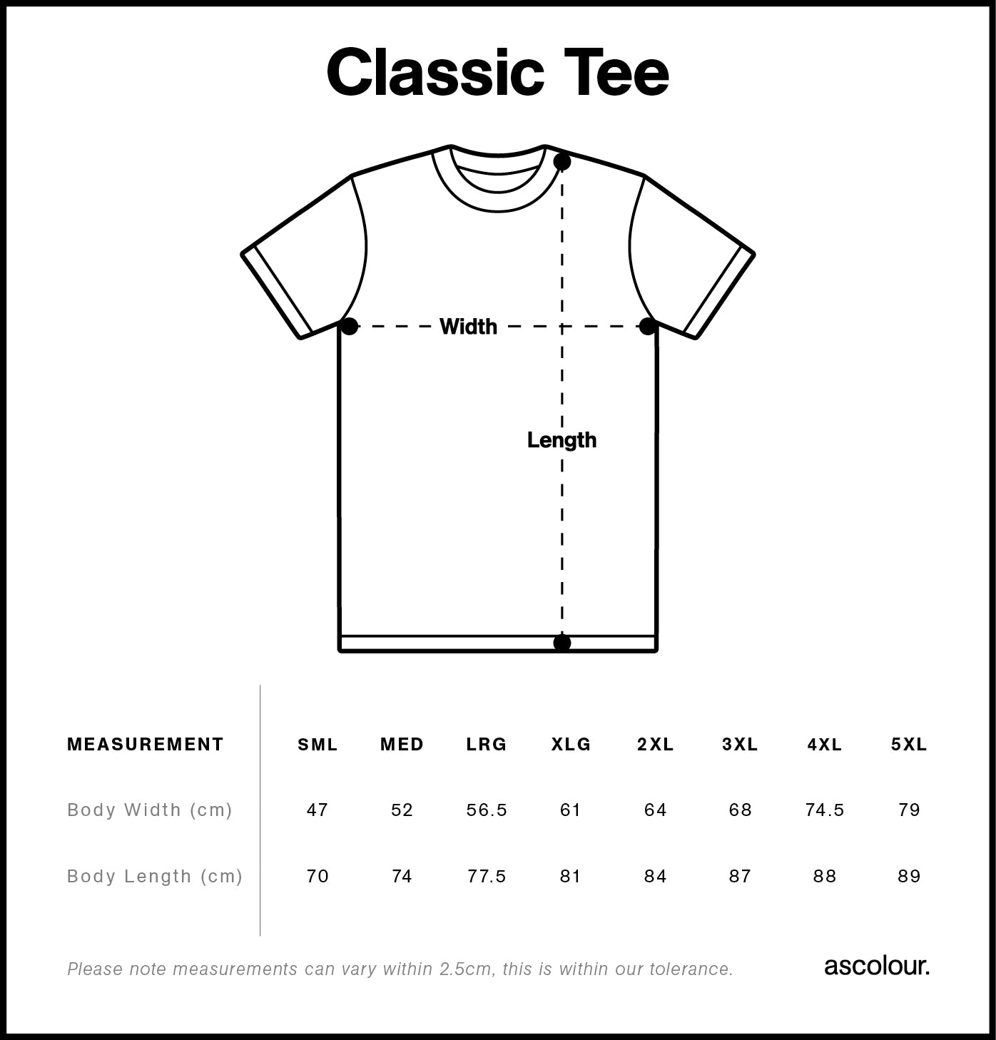 Men's T - White (Heavier weight)