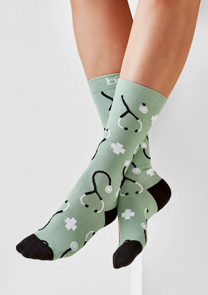 CCS149U Unisex Happy Feet Comfort Socks