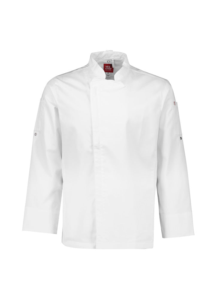 CH330ML Mens Alfresco Long Sleeve Chef Jacket