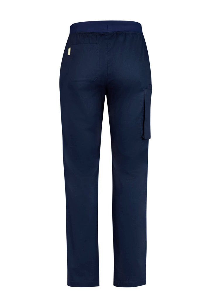 Mens Riley Straight Leg Scrub Pant - Navy