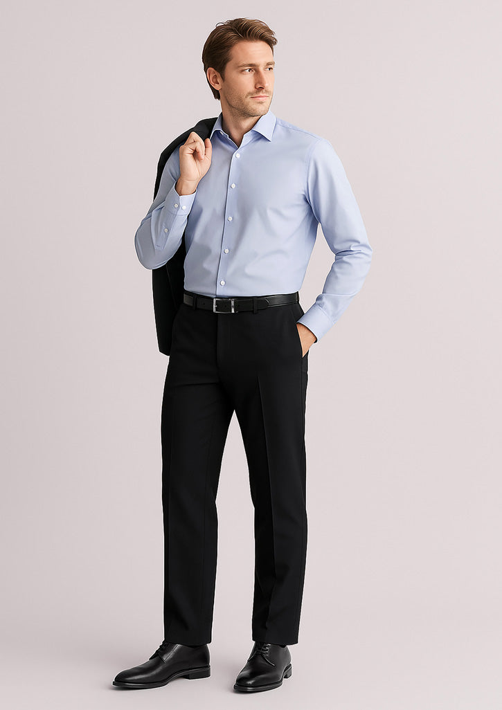 Mens Siena Adjustable Waist Pant Navy