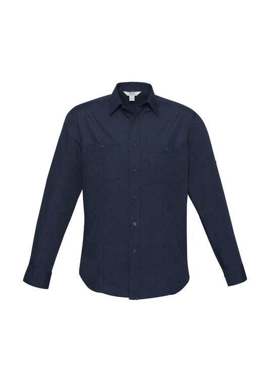 Bondi Mens L/S Shirt - Navy
