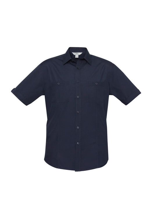 Bondi Mens S/S Shirt - Navy