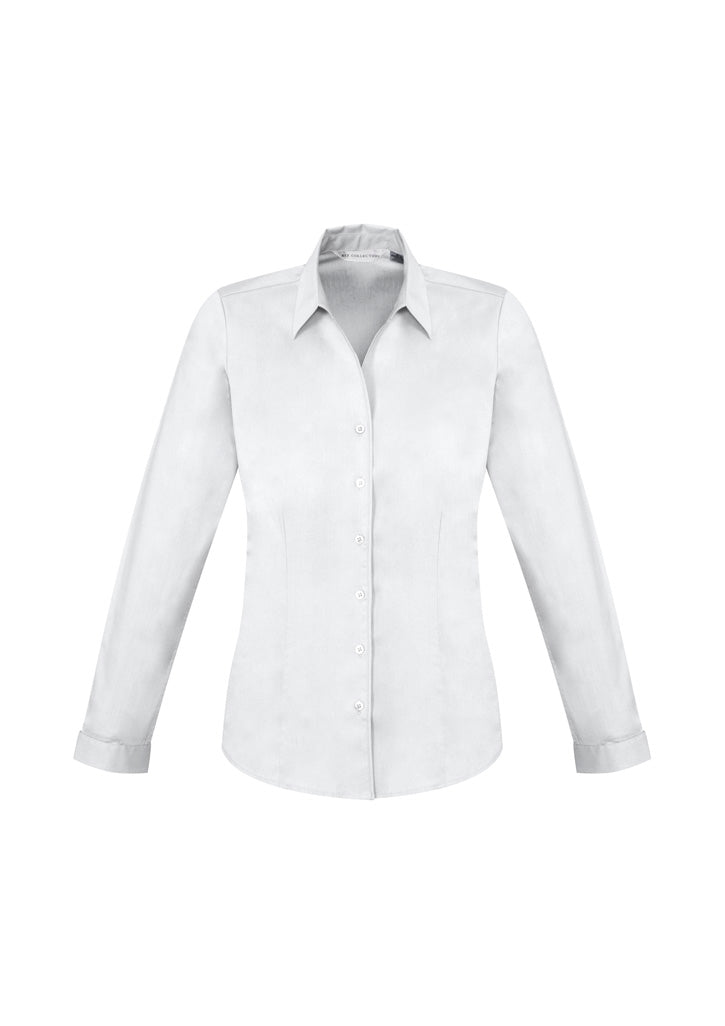 S770LL Monaco Ladies L/S Shirt - White