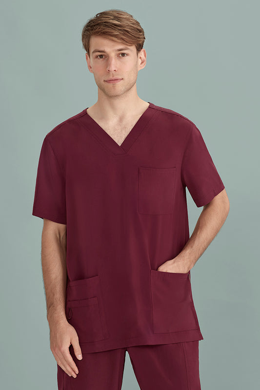 CST945MS Mens Avery V-Neck Scrub Top