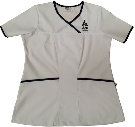 Option One. 2 x female tunics, 2 x stretch scrubs.